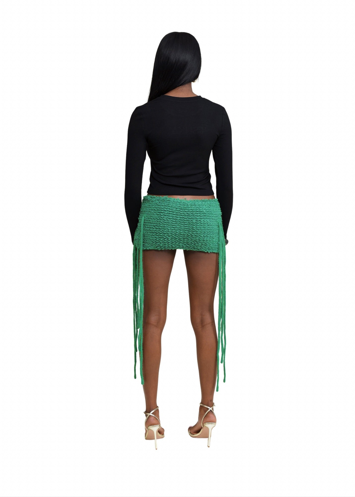 Black & green original vest