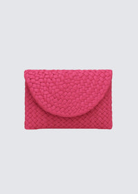 Pink isla clutch