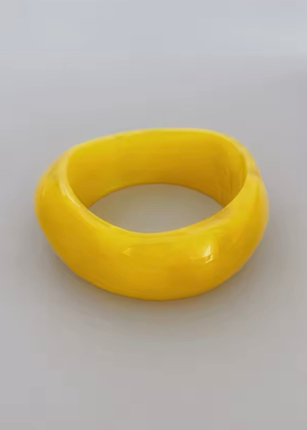 Yellow kaia bangle