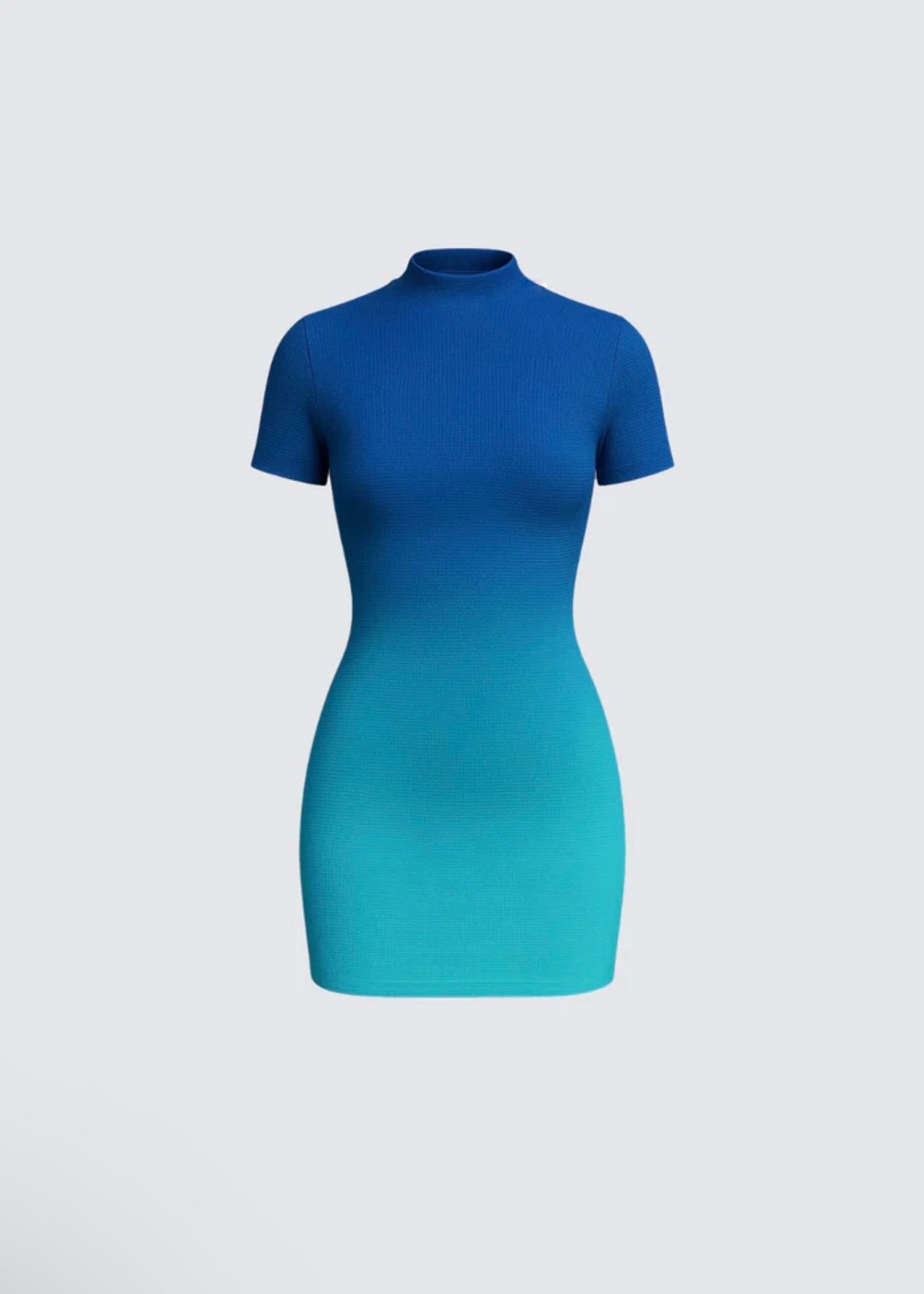 Blue water breeze dress