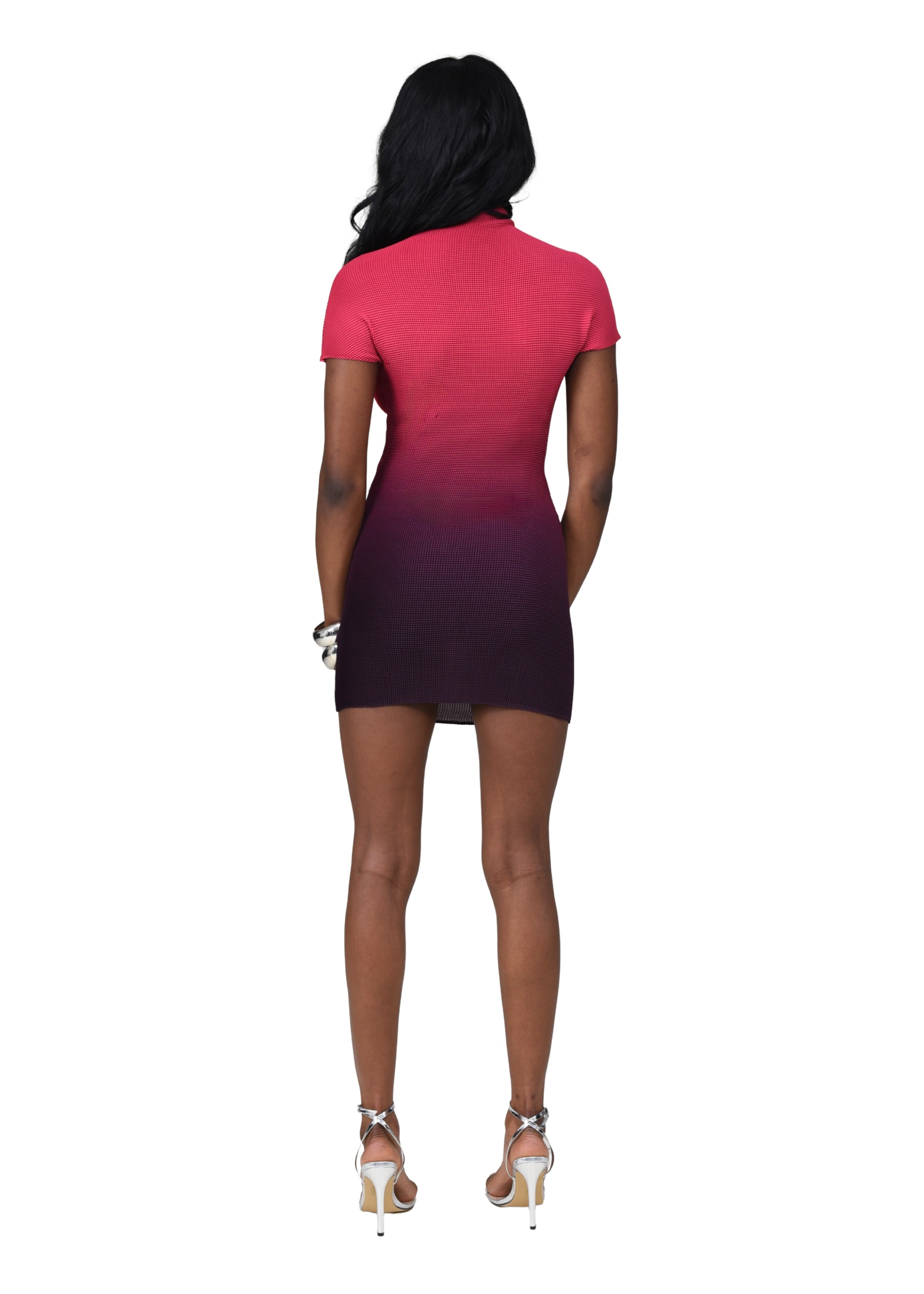 Golden glow dress
