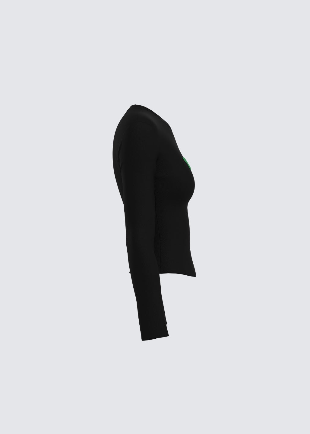 Black & green original vest