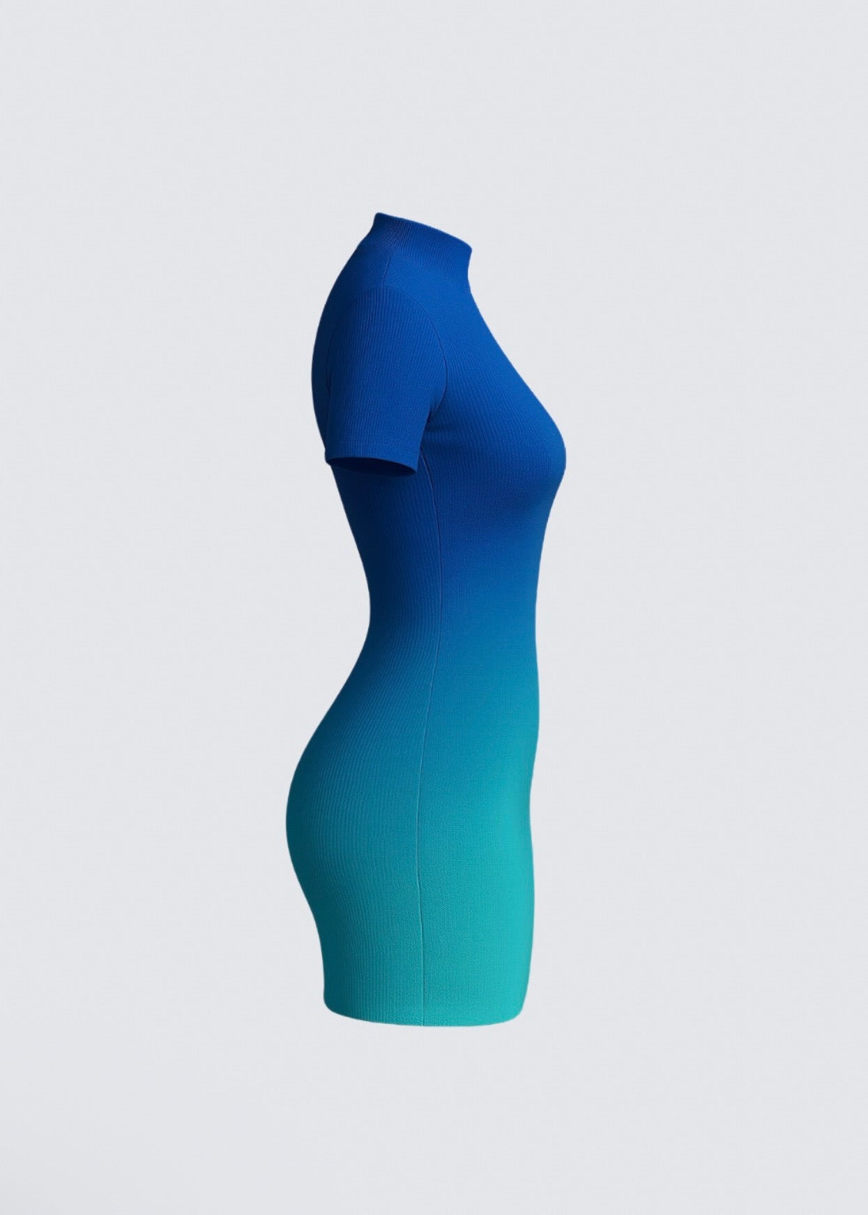 Blue water breeze dress