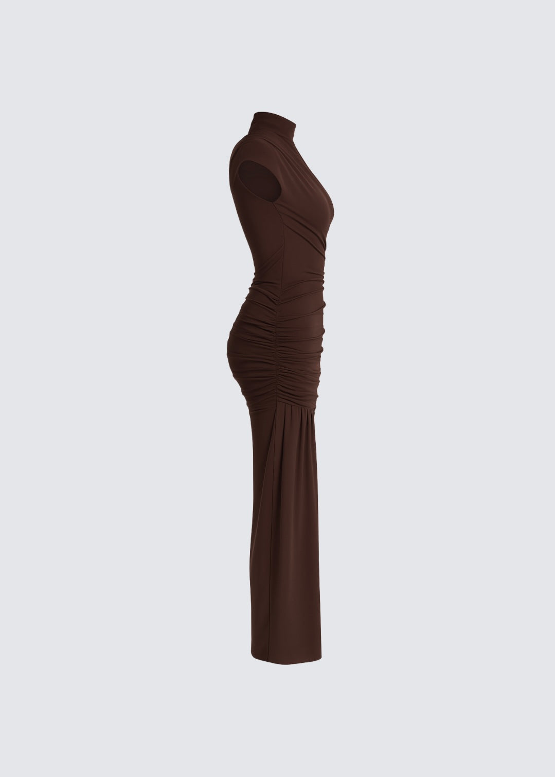 Brown clove dress