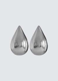 Silver oshun earrings