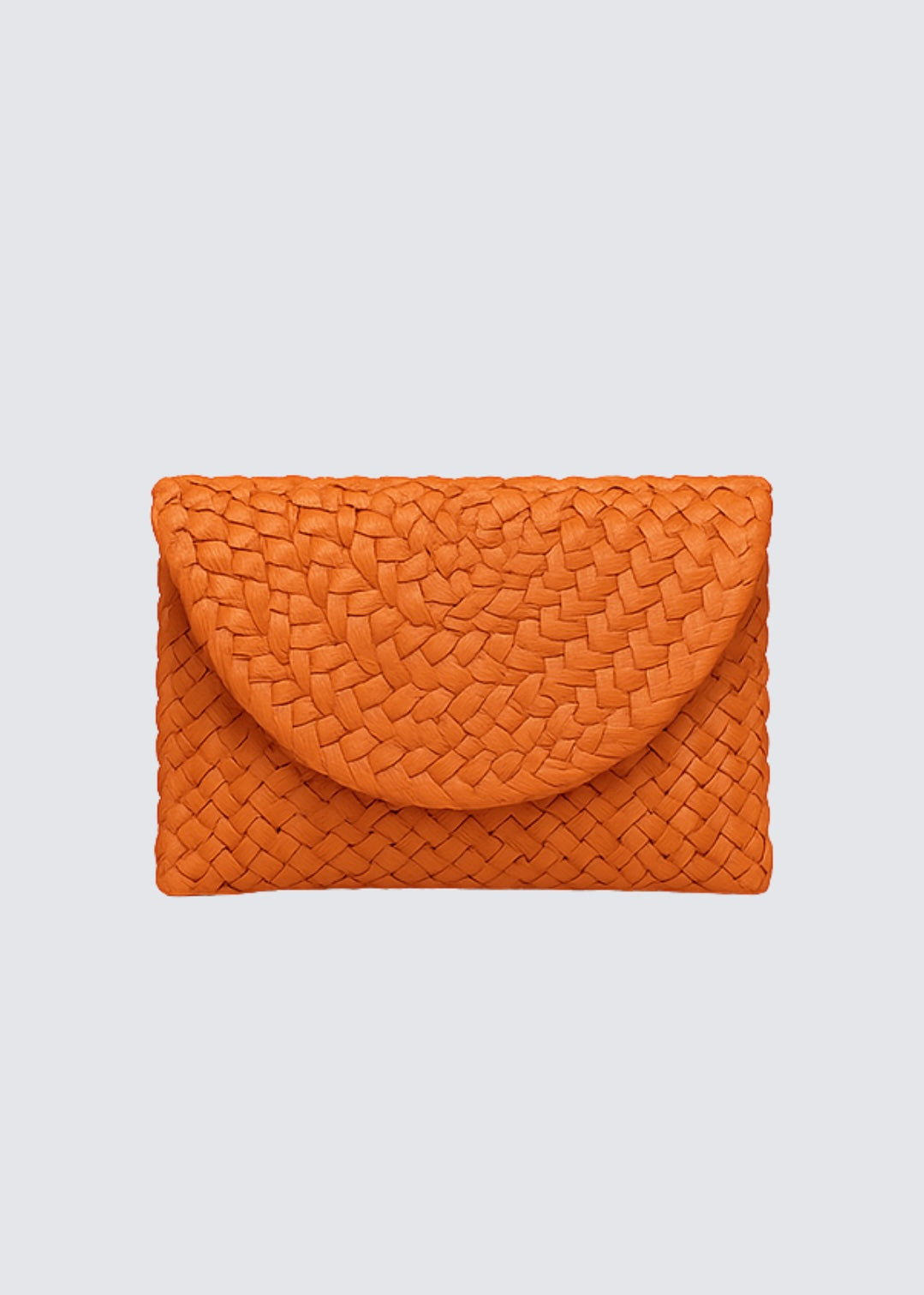 Orange isla clutch
