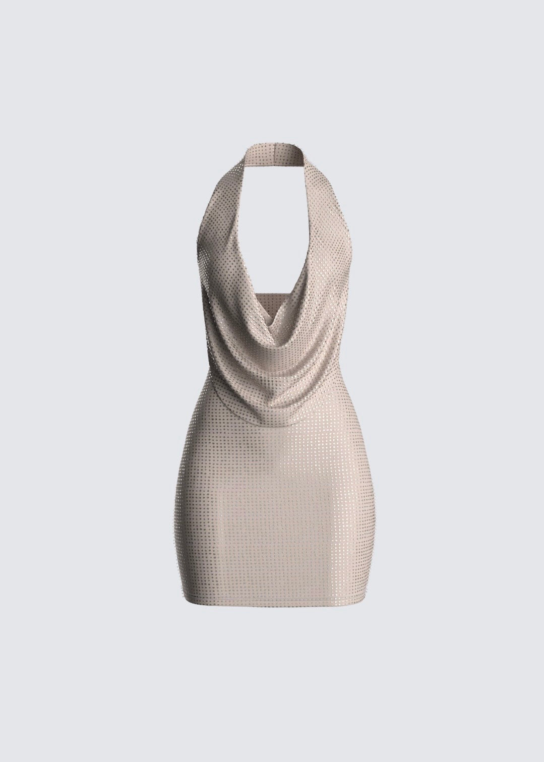 Nude clara dress