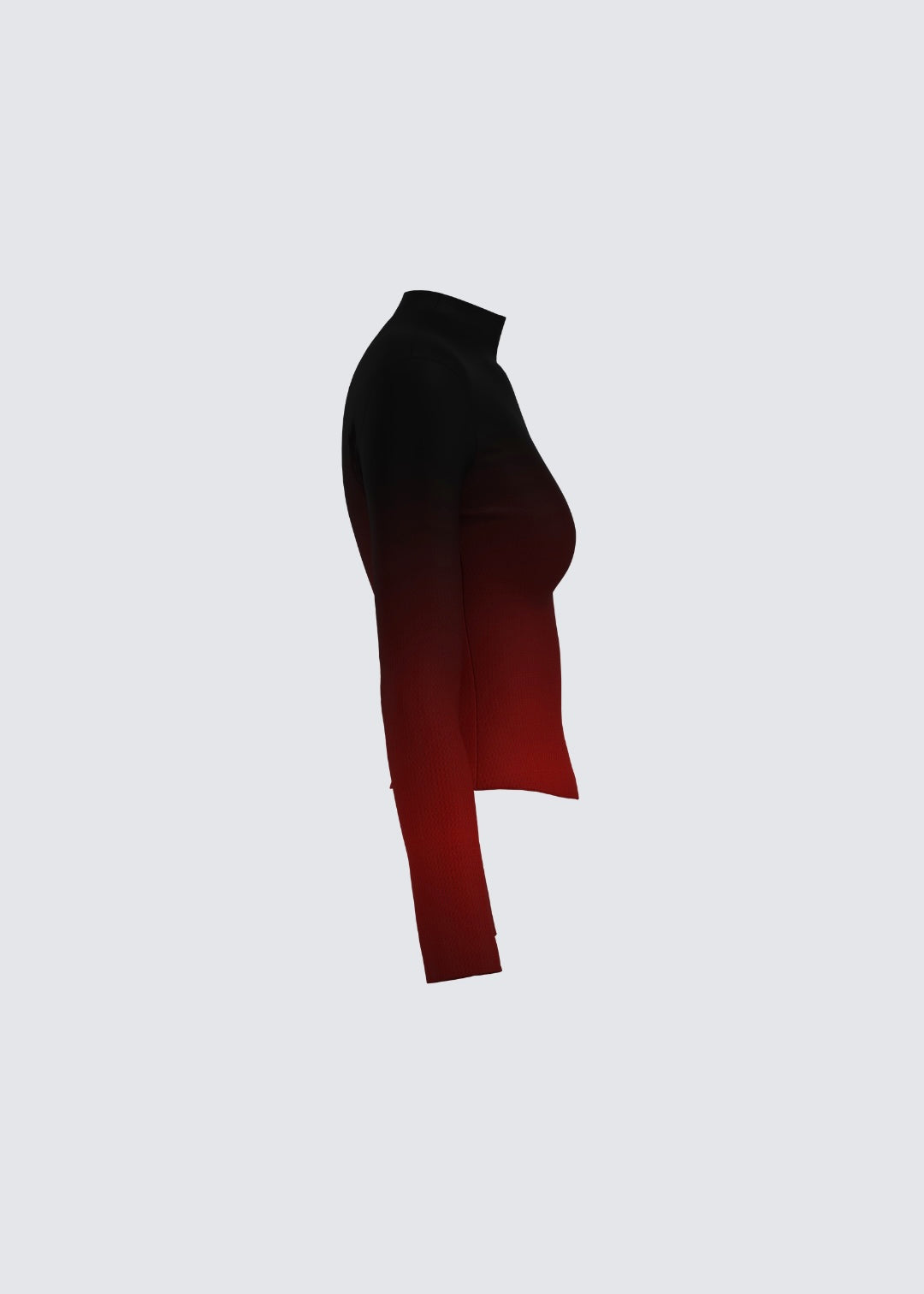 Black widow long-sleeved top