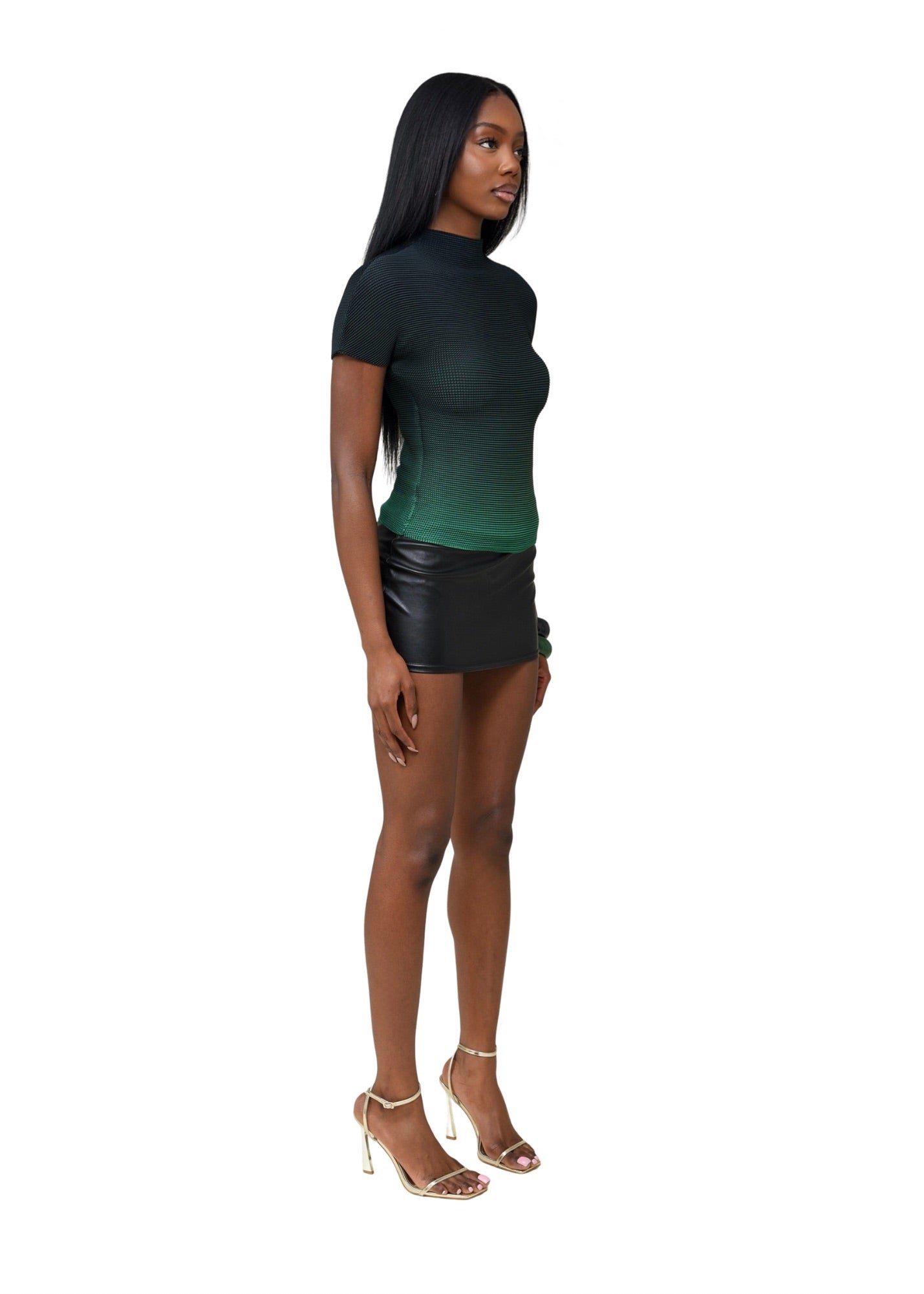 Black widow long-sleeved top