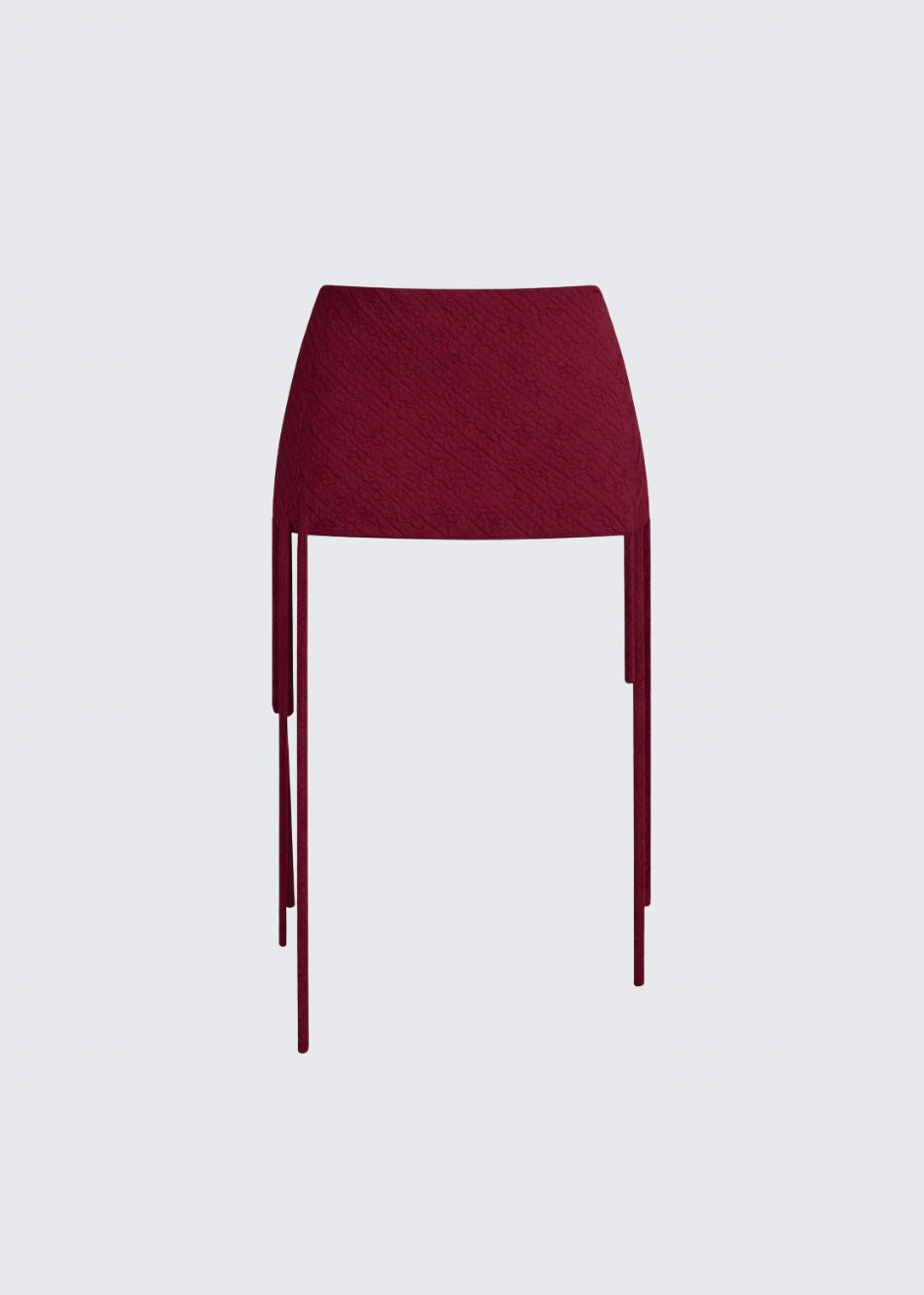 Burgundy marigold skirt