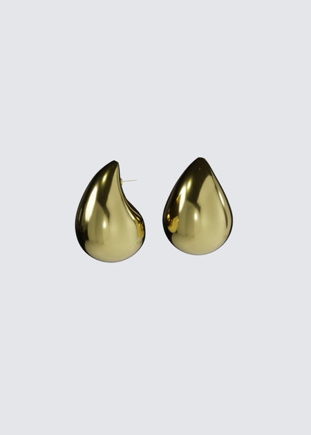Gold Oshun Earrings | Oshun Earrings Studs | TSHKA