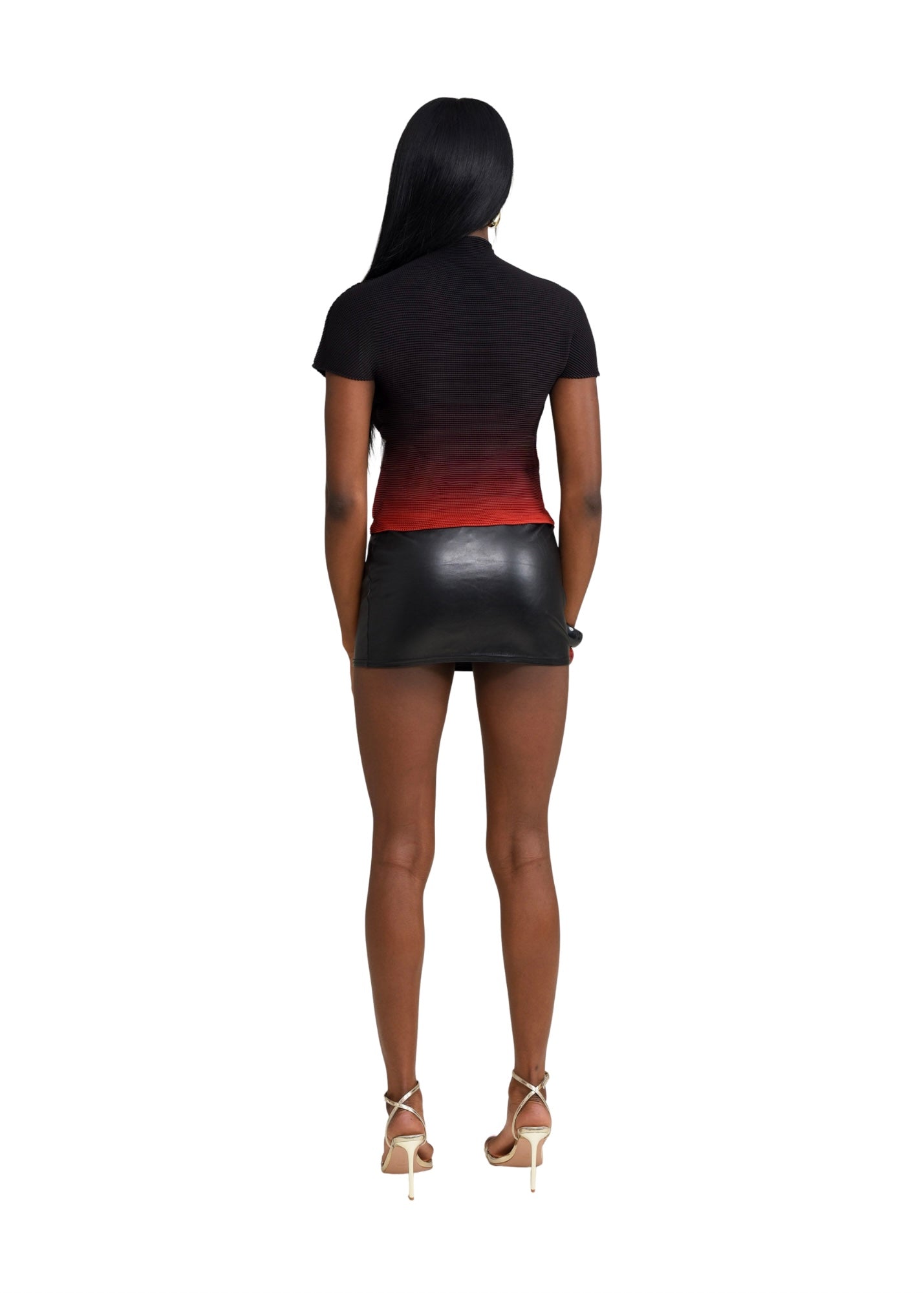 Black widow long-sleeved top