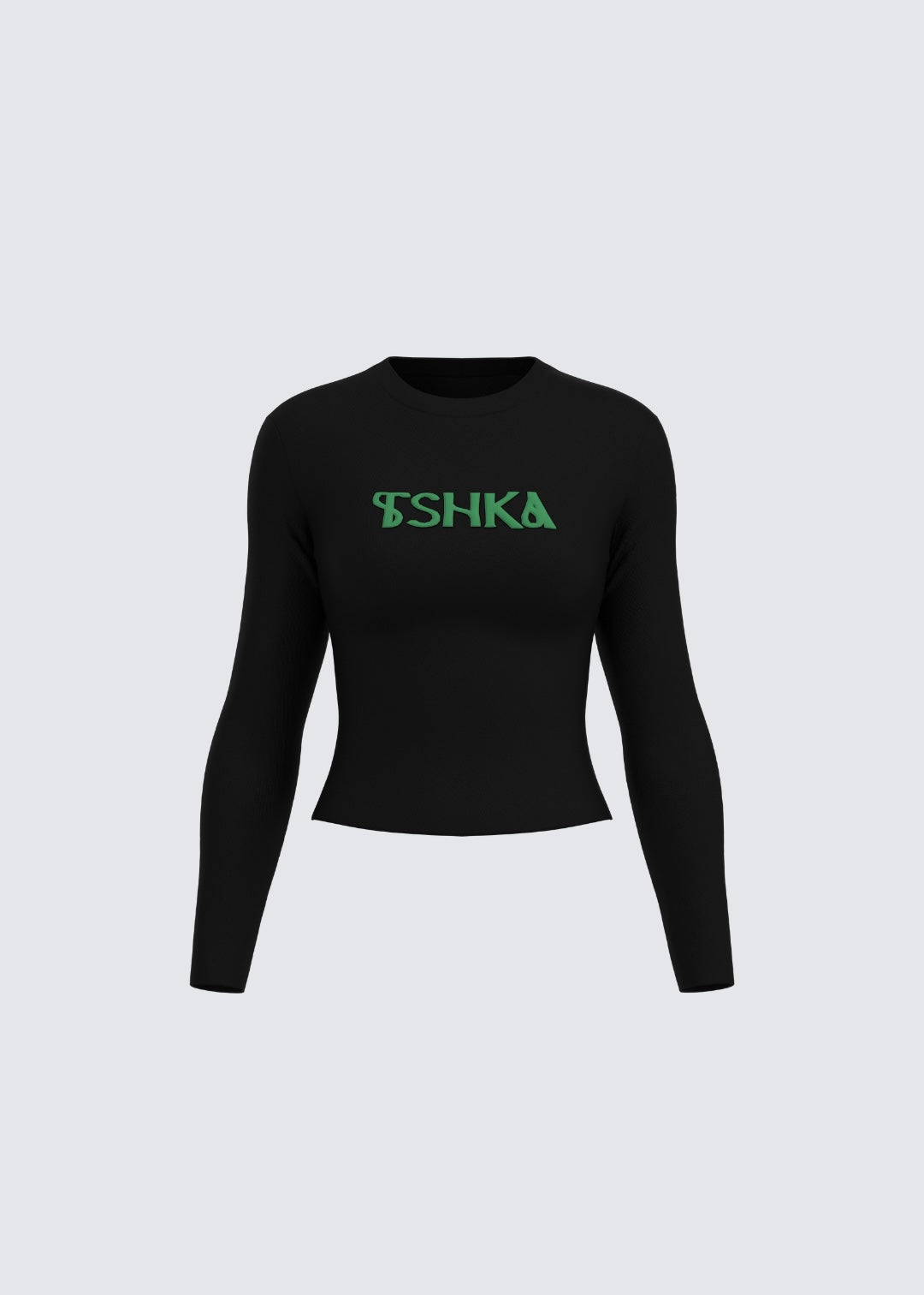 Black & green original top
