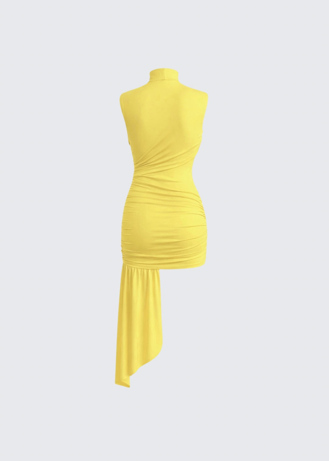 Yellow clove dress