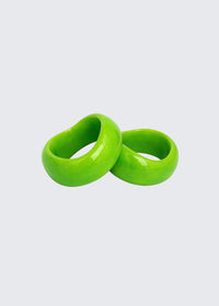 Green kaia bangle