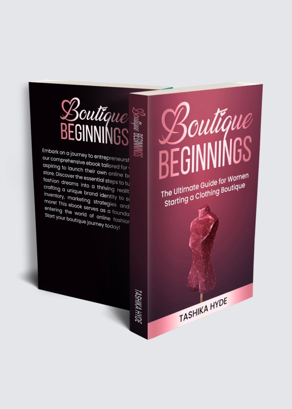 Boutique Beginnings E Book | Remarkable Success EBook | TSHKA