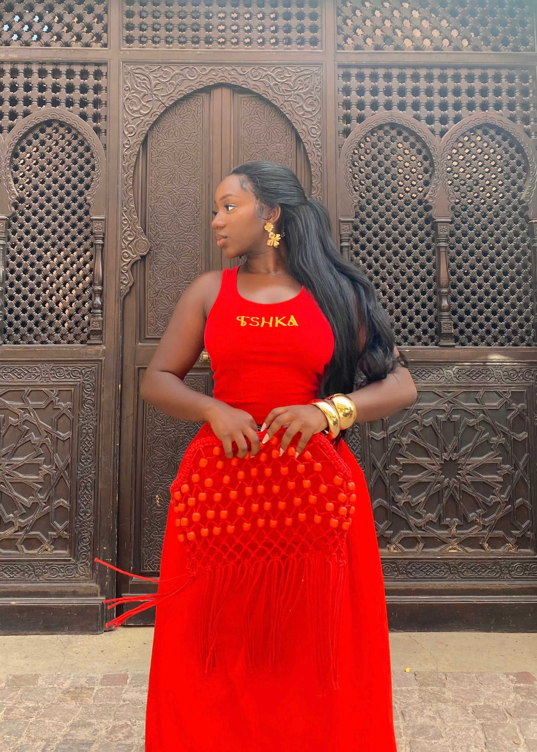 Red original vest