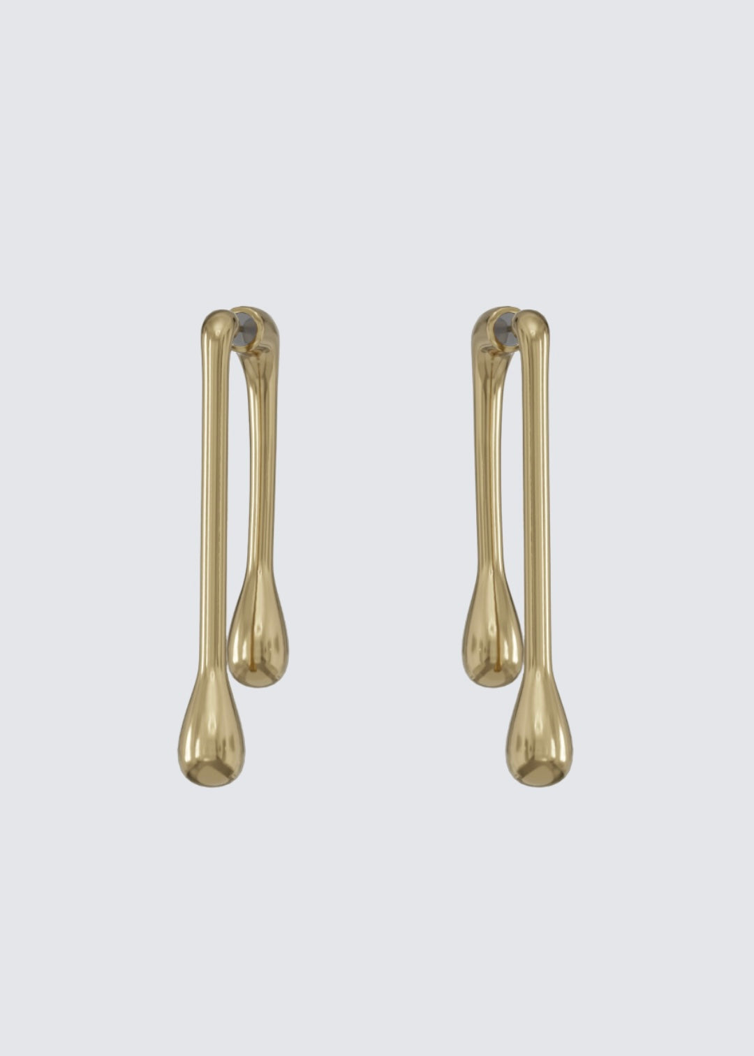 Gold Eclipsia Earrings | Glamour Eclipsia Earrings | TSHKA